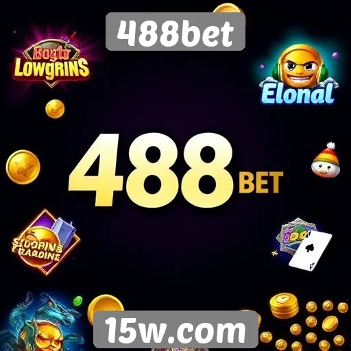Variedade de jogos disponíveis no site 488bet